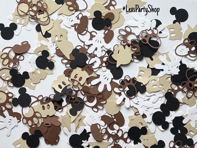 Mickey Mouse Safari, Safari Mickey Mouse Confetti, Disney Animal Kingdom confetti image 1