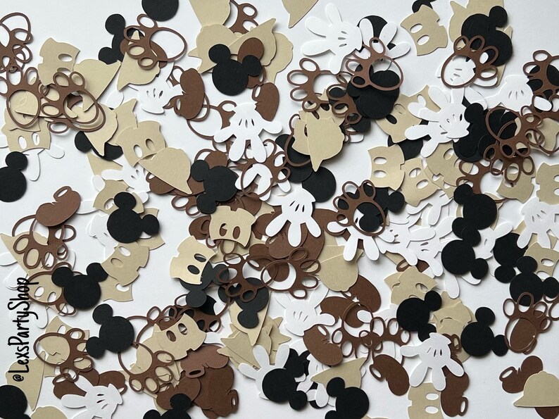 Mickey Mouse Safari, Safari Mickey Mouse Confetti, Disney Animal Kingdom confetti image 9