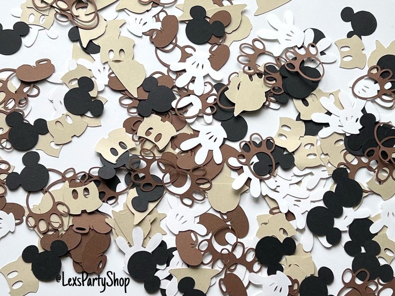 Mickey Mouse Safari, Safari Mickey Mouse Confetti, Disney Animal Kingdom confetti image 4