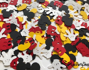 Mickey Mouse Confetti, Mickey Mouse, Mickey Confetti, Mickey Mouse party