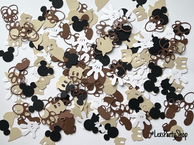 Mickey Mouse Safari, Safari Mickey Mouse Confetti, Disney Animal Kingdom confetti image 6