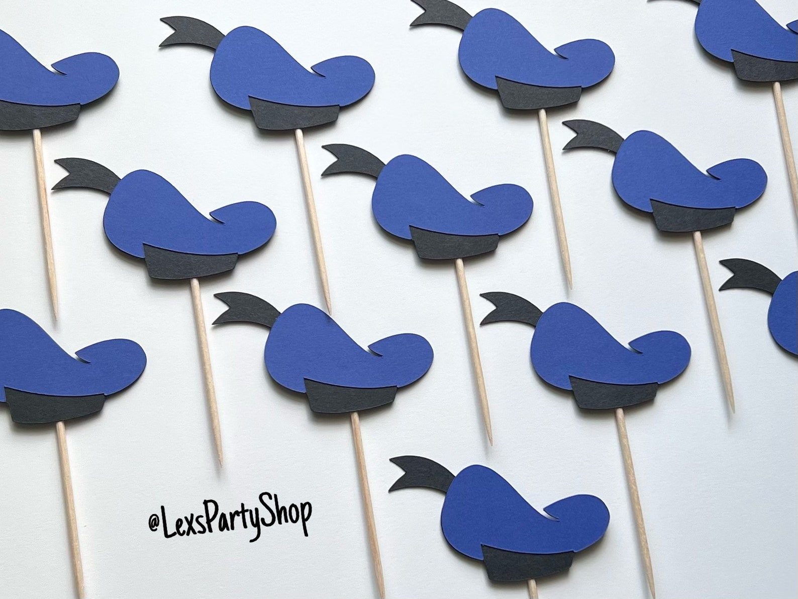 Donald Duck Cupcake Toppers Donald Duck Food Picks Etsy