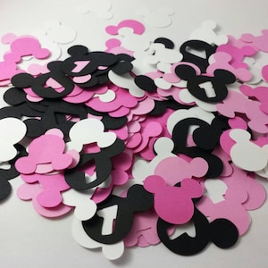 Minnie Mouse Confetti, Minnie Mouse Birthday Confetti, Minnie Mouse Theme