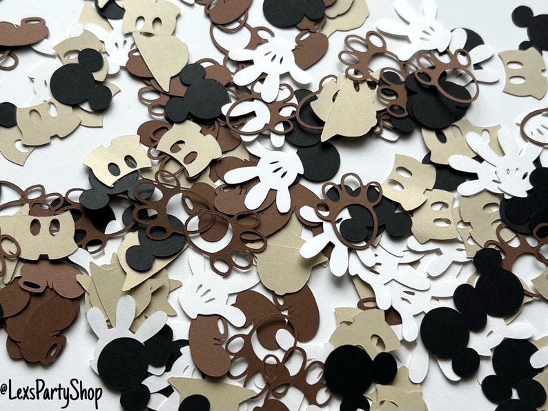 Mickey Mouse Safari, Safari Mickey Mouse Confetti, Disney Animal Kingdom confetti image 2