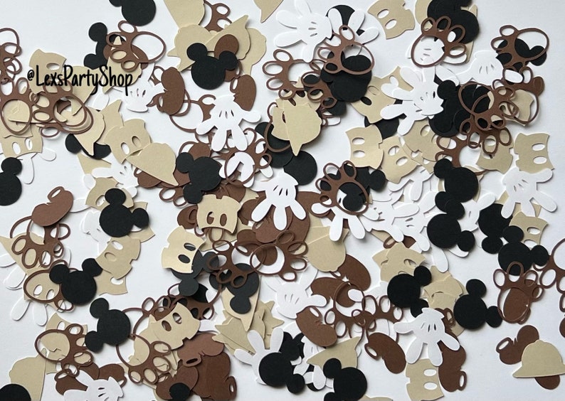 Mickey Mouse Safari, Safari Mickey Mouse Confetti, Disney Animal Kingdom confetti image 7