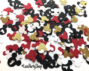 Minnie or Mickey Mouse Confetti, Minnie Confetti, Mickey Confetti