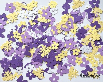 Daisy Duck Confetti Pack:  250 Disney Daisy Duck Inspired Custom Confetti Pieces, Scrapbooking, Birthday, Table Decor