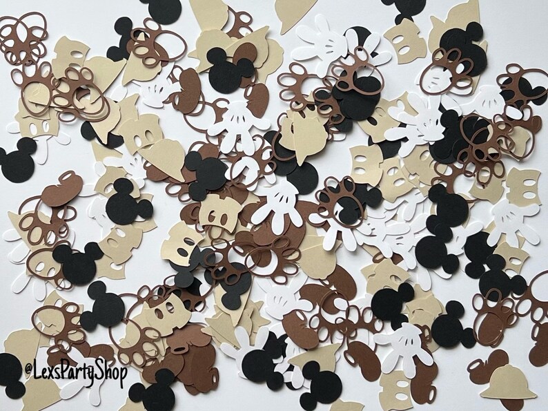 Mickey Mouse Safari, Safari Mickey Mouse Confetti, Disney Animal Kingdom confetti image 5