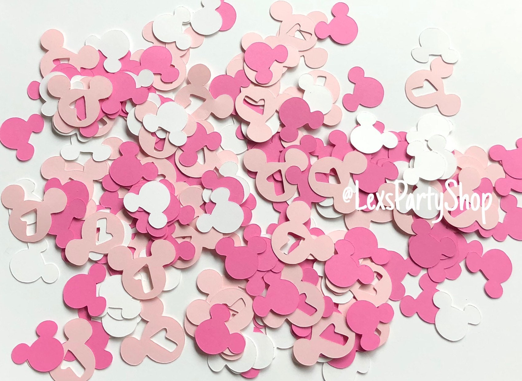 Minnie Mouse Confetti First Birthday Custom Confetti 200 Pieces