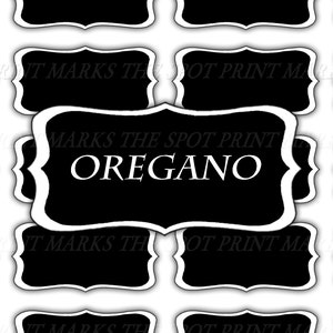 Digital Download Antique Apothecary Labels Spice Herb Potion 35 Vintage Style Pharmacy Druggist Drugstore Jars Bottles Canisters Container 9