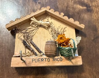 Porto Rico Souvenir Schlüsselhalter