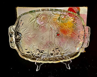 Vassoio in vetro Mikasa Beauty Rose