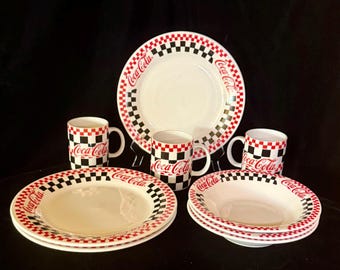Coca Cola Diner servies van Gibson