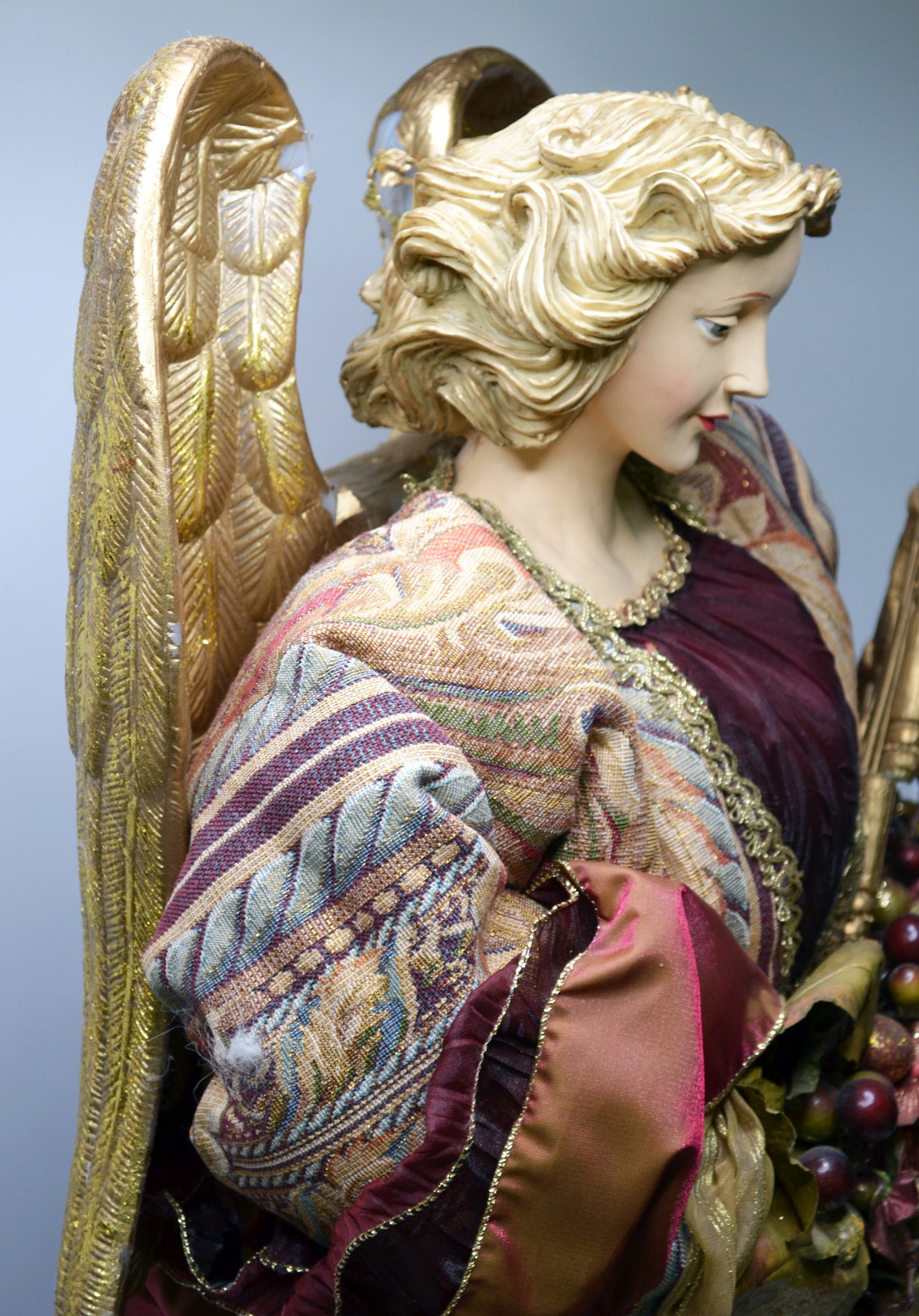 GIANT Angel Statue 3 ft Christmas Decoration Angel Figure Etsy