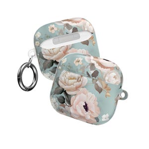 Airpod pro case, Pastel Floral AirPod Cases for AirPod Generation 1,2,3,4 - Back to School Accessories, Cute AirPod case