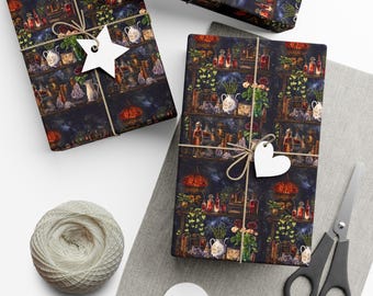 Magical Ingredients Wrapping Paper, Witchy