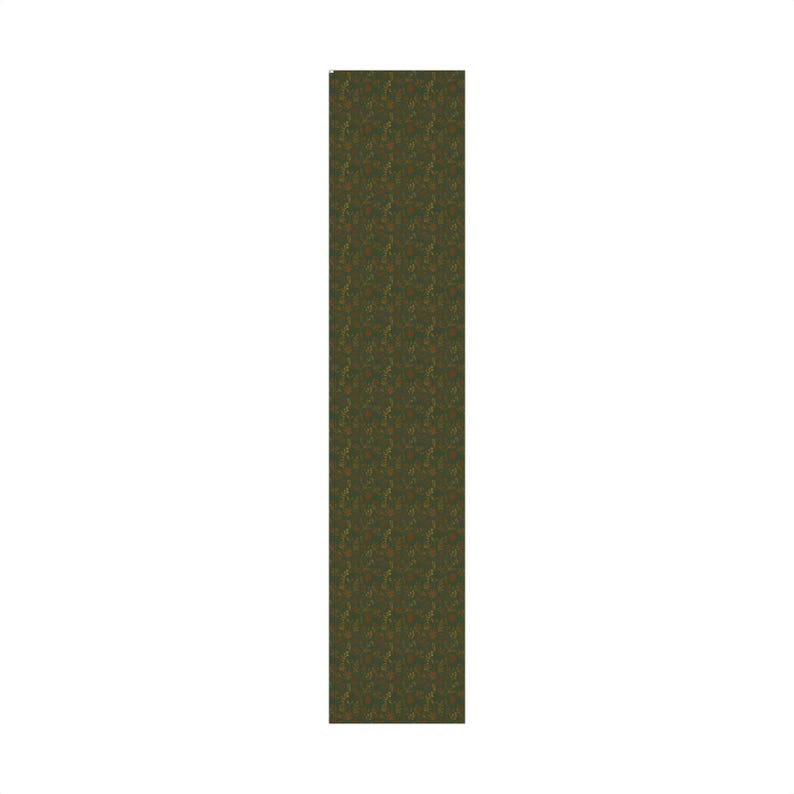 Botanisk presentinslagning, miljövänligt omslagspapper, presentpapper, omslagspapper för högtider, höstlövverk bild 6