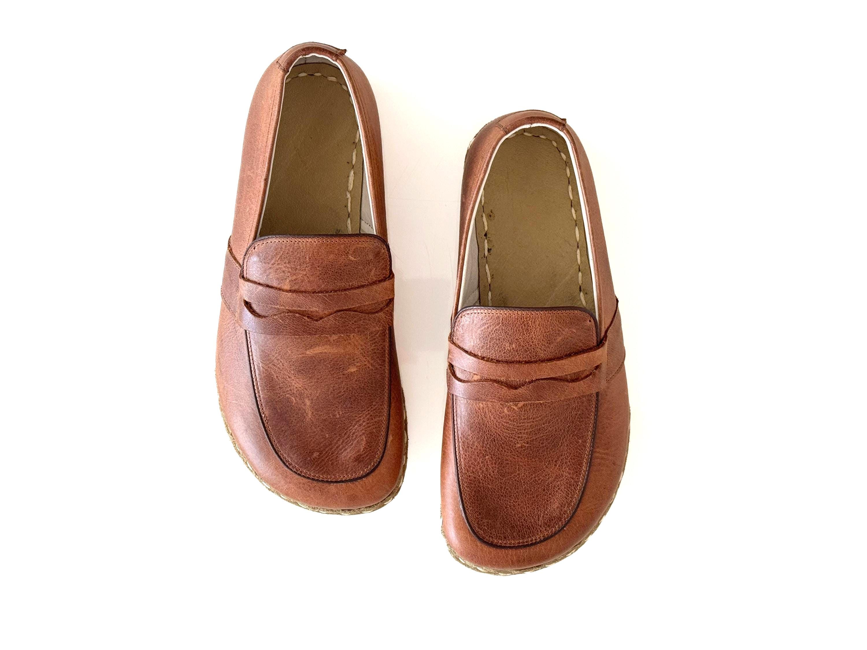 Moccasins With Copper Rivet