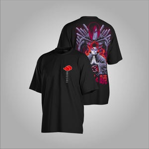 Anime Oversized T-Shirt: Six Paths Leader, Japanese Manga Streetwear