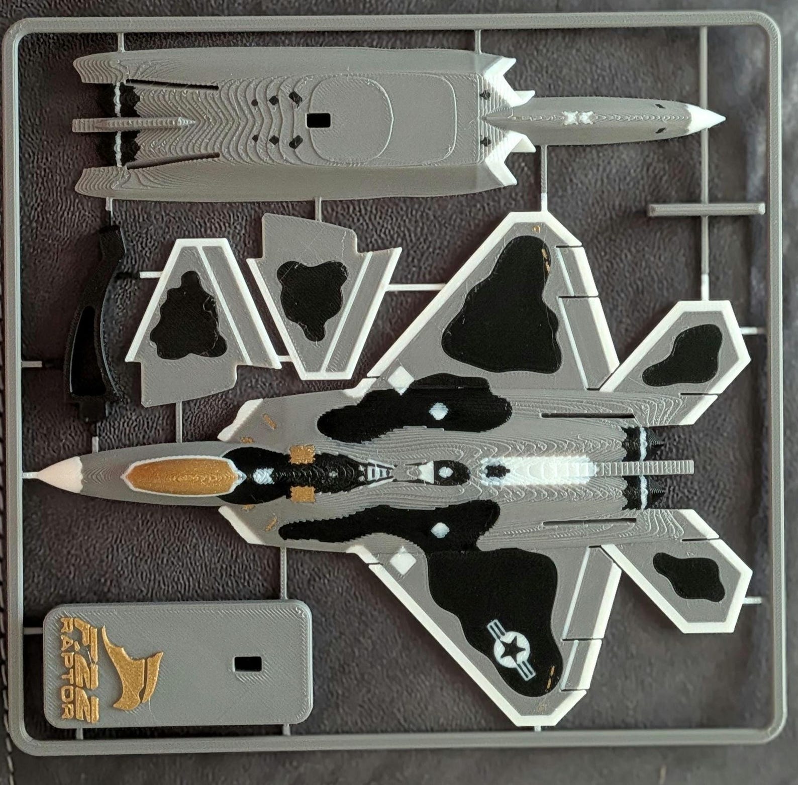 F 22 Raptor R Model F-22 Raptor Model Kit | DIY Build | Father & Son Activity | Aviation ...