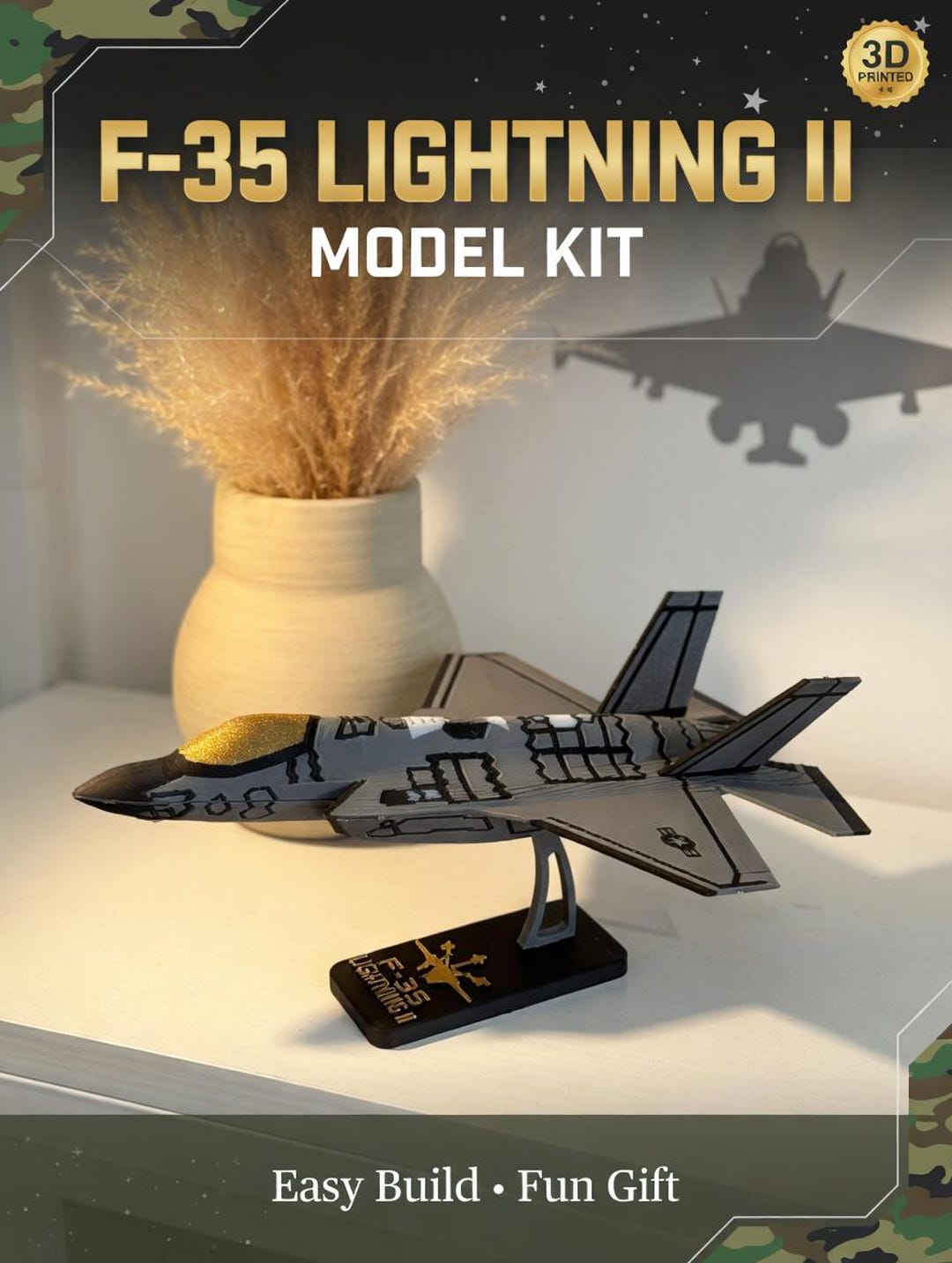 F-35 Lightning II Model Kit | DIY Build | Father & Son Activity ...
