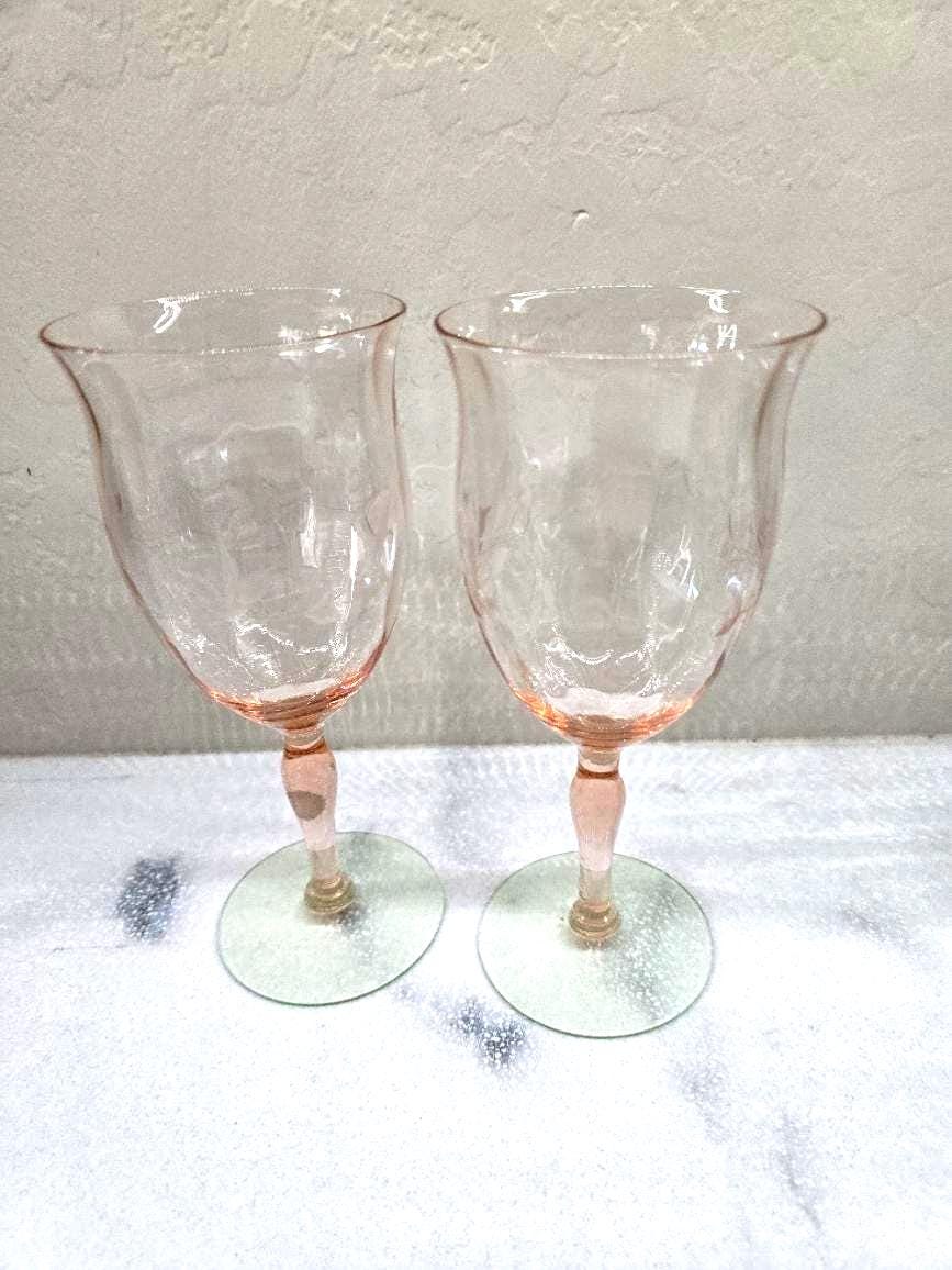 1920s Crystal Goblet - Etsy