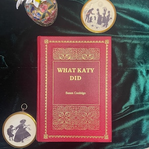 Hübscher Vintage Classic Kinderroman „What Katy Did“ von Susan Coolidge, veröffentlicht in den 1970er Jahren.