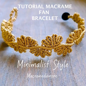 Macramé Bracelet Tutorial / Minimalist Macramé Bracelet  by Macramedamare