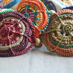 MULTICOLORED Macrame BRACELETS/ Macrame pdf tutorial image 5