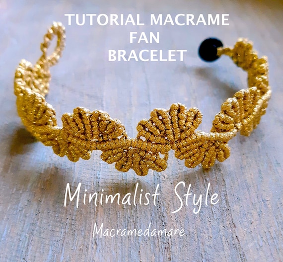Macramé Bracelet Tutorial / Minimalist Macramé Bracelet by Macramedamare