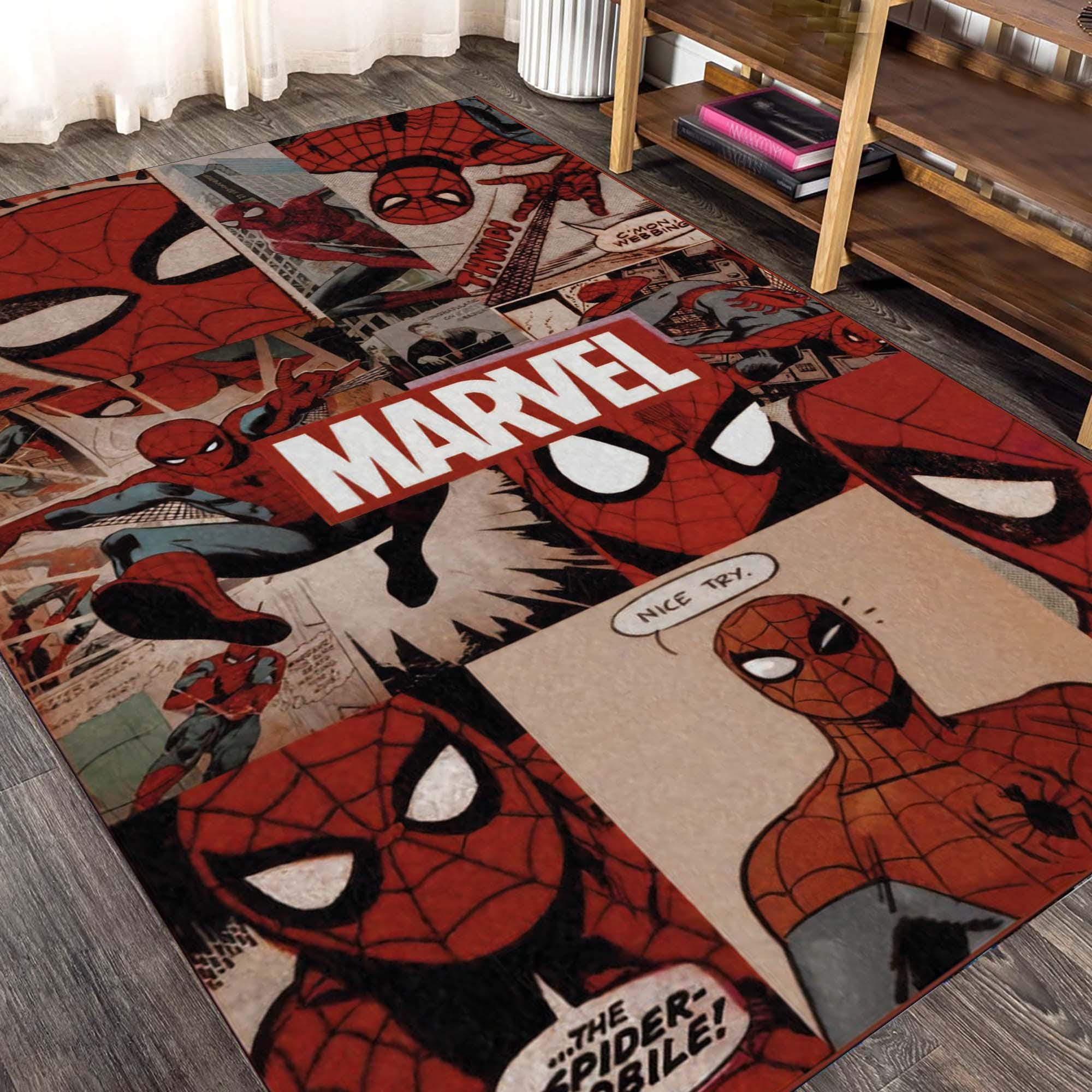 スパイダーマン フロアマット - Etsy 日本