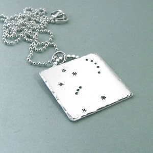 Constellation Ketting Orion Sterling Zilver Hand Gestempeld afbeelding 4