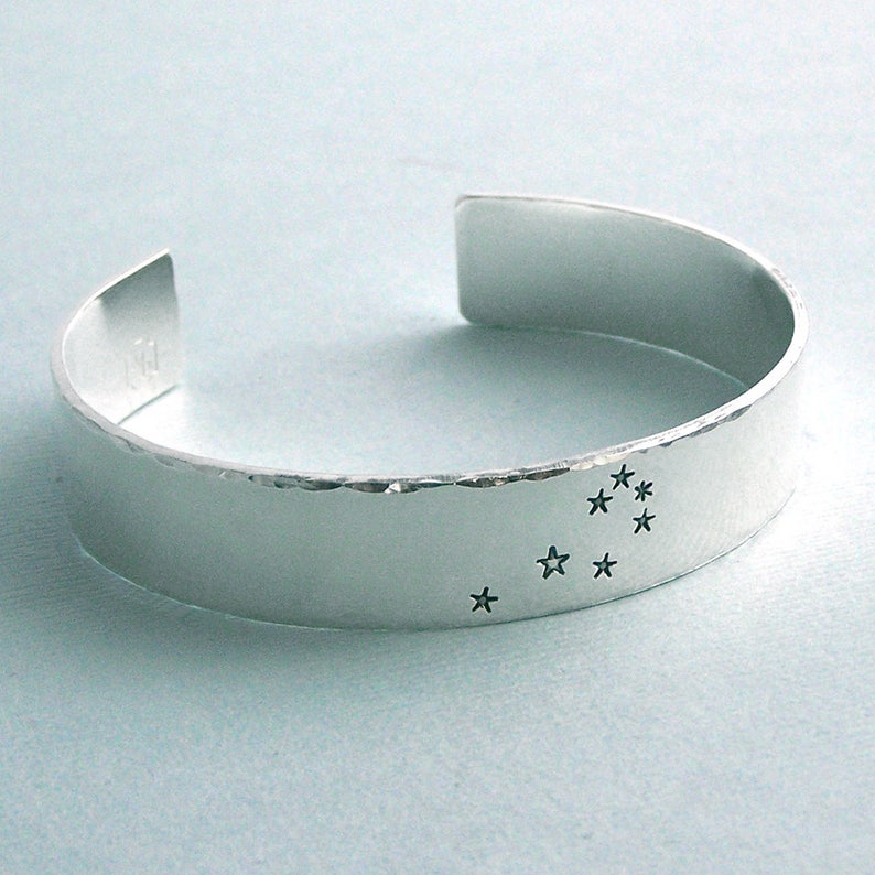 Seven Sisters Constellation Cuff Bracelet the Pleiades - Etsy