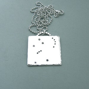 Constellation Ketting Orion Sterling Zilver Hand Gestempeld afbeelding 3
