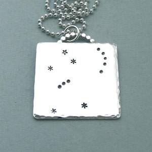 Constellation Ketting Orion Sterling Zilver Hand Gestempeld afbeelding 1