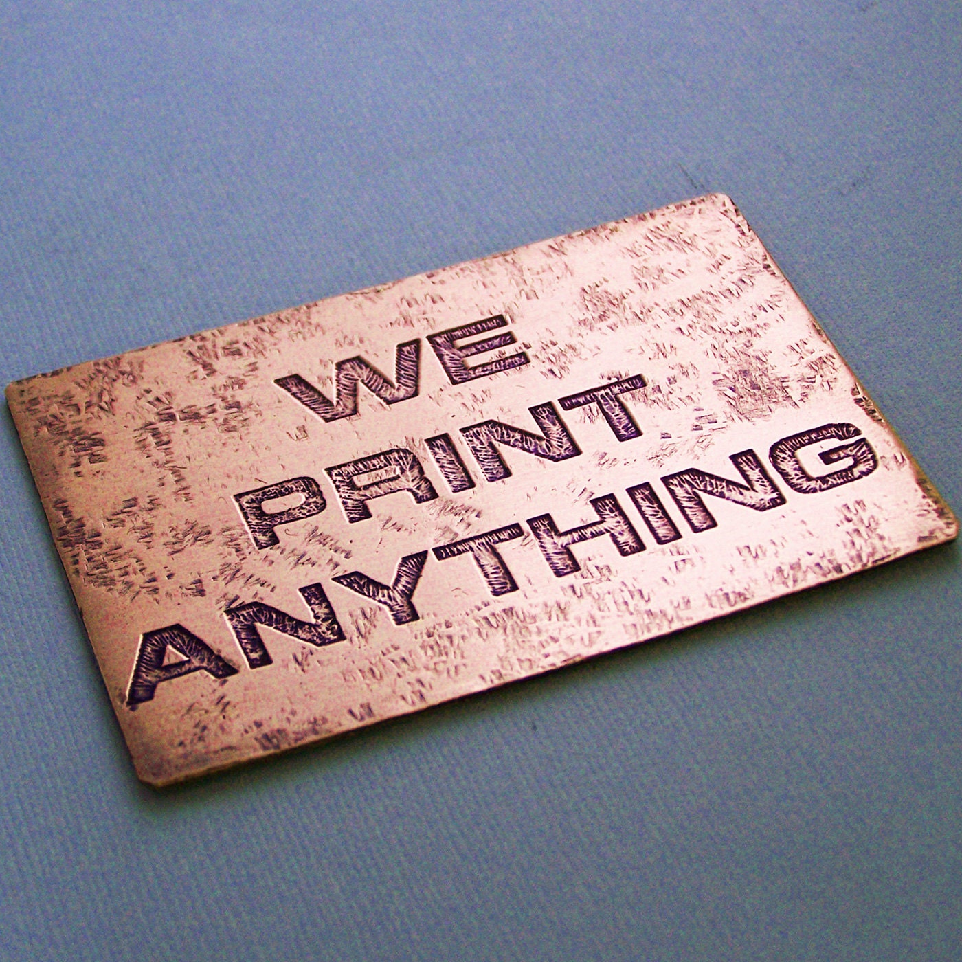 Personalized Etched Metal Wallet Card Wallet Card Insert Etsy