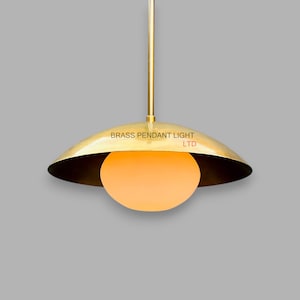 Aldorno Pendant Light | 1 Light With Globe Sputnik Chandelier | Mid century Light handmade Light Beautiful Light Fixture