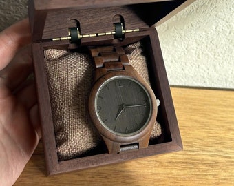 Personalized Wood Watch,Personalized Wooden Watch, Personalized Watch, Engraved Watch, Engraved Wood Watch, Mens Wood Watch, Gifts for Him,