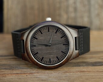 Wooden Watch,Personalized Wood Watch,Personalized Wooden Watch, Personalized Watch, Engraved Watch, Engraved Wood Watch, Mens Wood Watch,