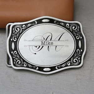 Engraved Belt Buckle, Personalized Belt Buckle, Groomsman Belt Buckle, Cowboy Belt Buckle,Men&#39;s Belt Accessories,