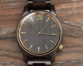 Holzuhr, Holzuhr, personalisierte Holzuhr, Holzuhr Männer, Herrenuhren aus Holz, Hochzeitsgeschenk, Holzuhren für ihn, Uhr-Ehemann-Geschenk