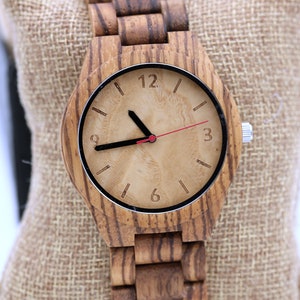 Wood Watch, Wooden watch,Personalized Wood Watch,wood watch for men,Mens wooden watches,Wedding Gift,Wood Watches for him,Watch Husband Gift