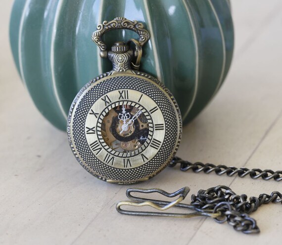 Pocket watch for top groom from bride