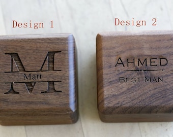 Groomsmen Gifts Metal Cufflinks, Personalized Cufflinks, Wedding Day Gift for Husband, Anniversary Gift for Him, Birthday Gift for Dad