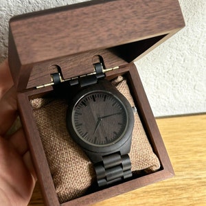 Montre en bois personnalisée, montre en bois personnalisée, montre personnalisée, montre gravée, montre en bois gravée, montre en bois pour homme, cadeaux pour lui,