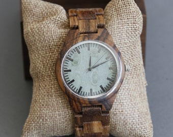 Wooden Watch,Wood Watch,Green Face Personalized Wooden Watch ,Wood Watch men,Mens wooden watches,Wedding Gift,black friday sale