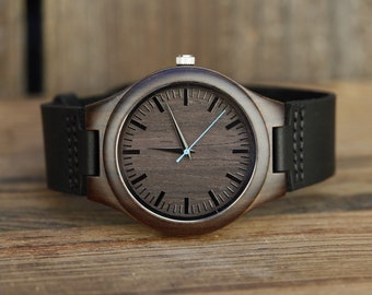 Wooden Watch,Wood Watch,Engraved  Watch for Men,Groomsmen Gifts,Boyfriend Gift,Personalized Wood Watch,Birthday Gift for Him,Custom Watch