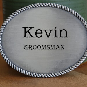 Engraved Belt Buckle, Engraved Name Belt Buckle,Personalized Belt Buckle, Groomsman Belt Buckle, Cowboy Belt Buckle,Men&#39;s Belt Accessories,