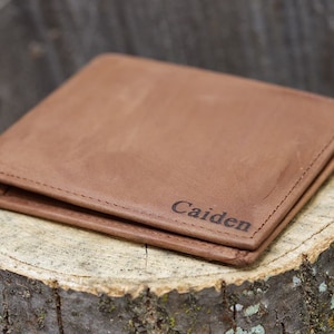 Personalized  Leather Wallet, Personalized wallet, personalized wallet for men,  mens wallet, leather wallet, mens leather wallet