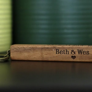 Personalized Keychain,Wood Bar Key Chain,Personalized Wood Keychain,longitude latitude keychain ,Father&#39;s Day,Anniversary Birthday Gift